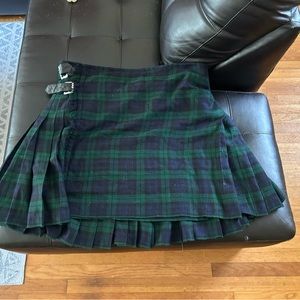 Unbranded Men’s Scottish Highland Tartan Kilt Plaid Green